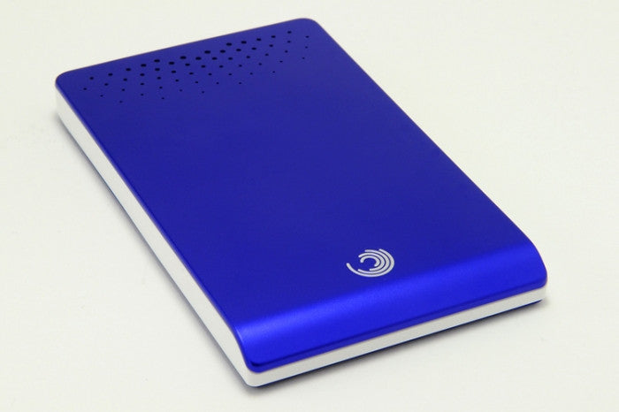 Metalic Blue External Hard Drive