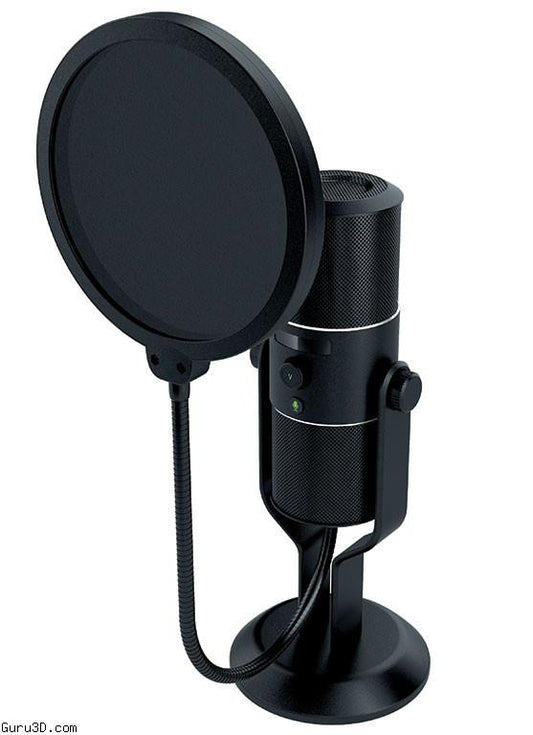 Gaming Microphone black with filter