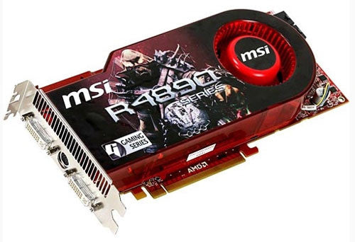 MSi R4890 series Video card