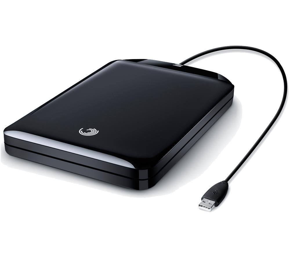 External Hard Drive Black