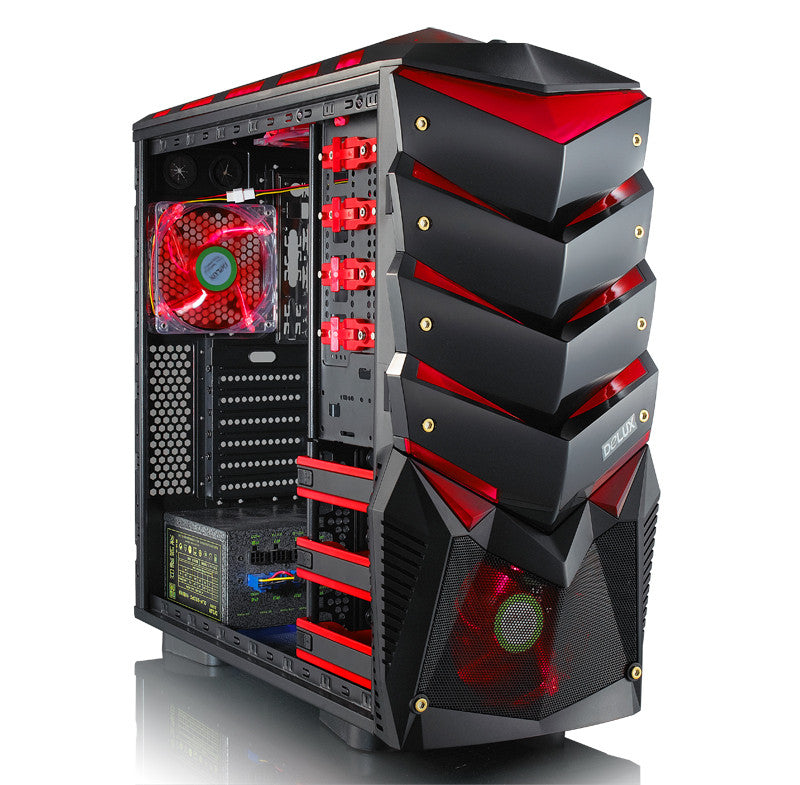 Desktop Case Red details