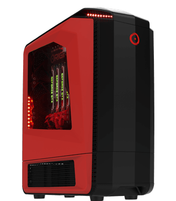 Dekstop genesis red case