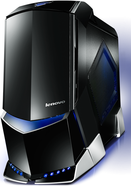 Lenovo tower desktop blue