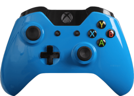 Xbox one controller Blue Glossy